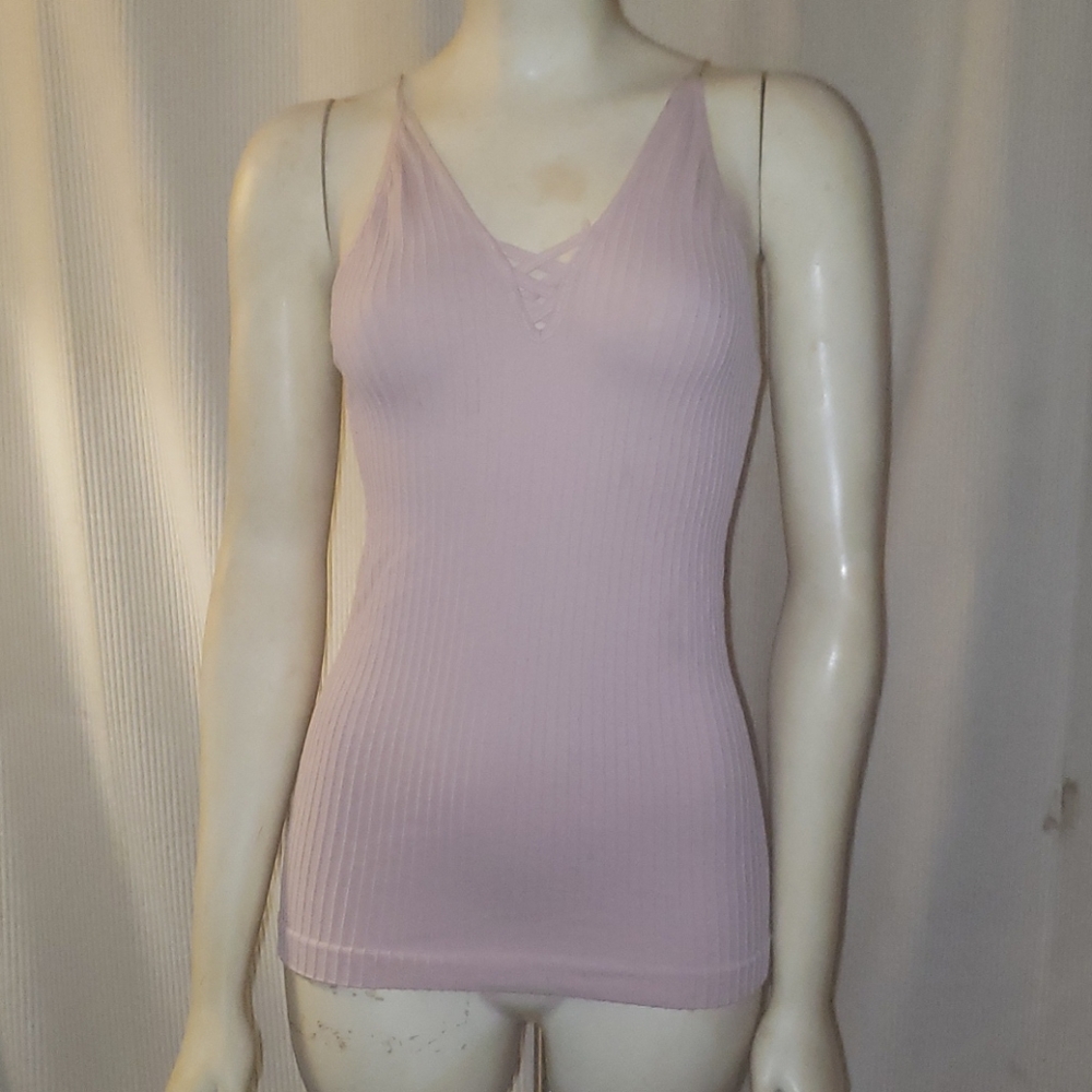 Ribbed bodycon tank